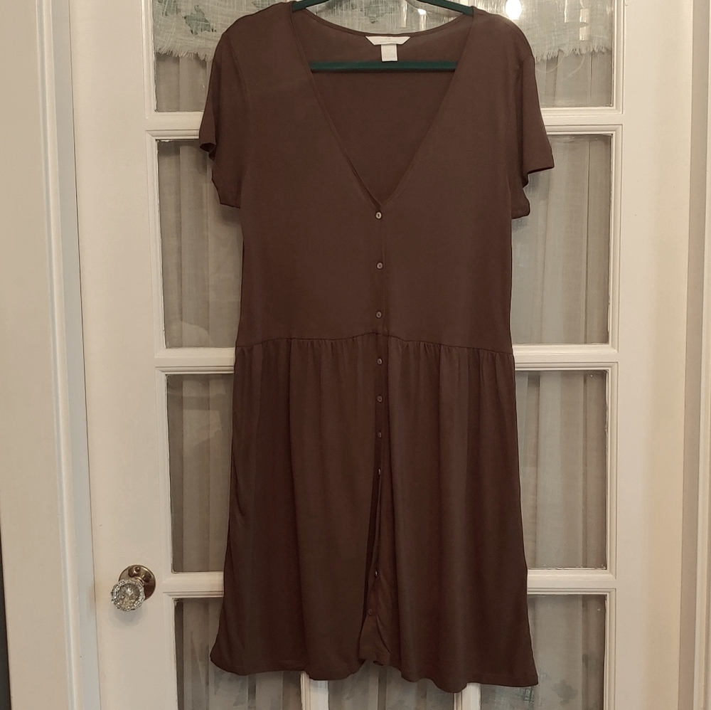 H&M Button Dress